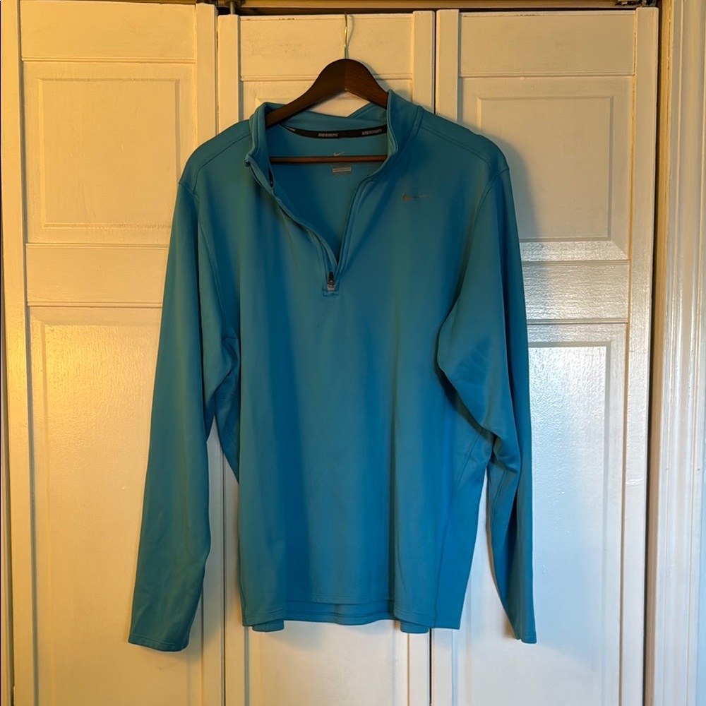 Nike Blue Long Sleeve Pullover